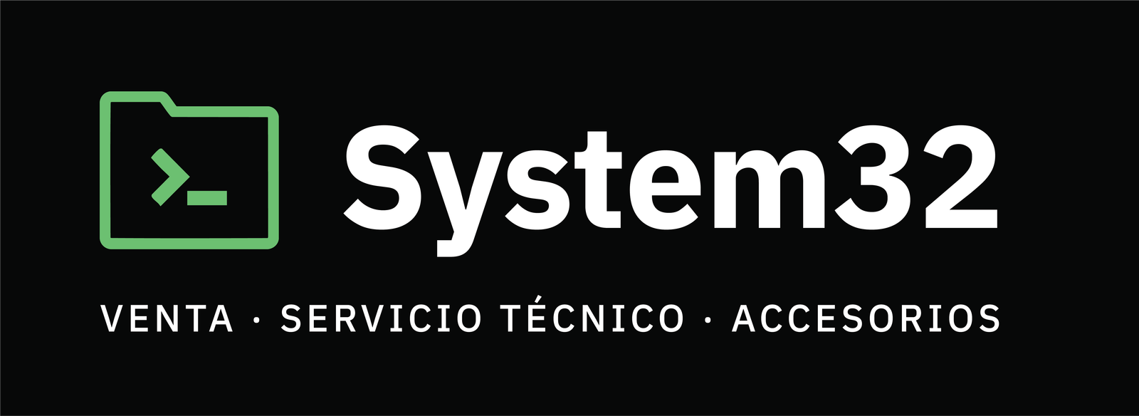 System 32 — La Carpeta, versión sobre negro